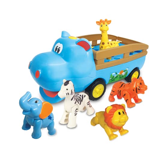 Kiddieland Happy Hippo N&#x27; Friends Toy Vehicle
